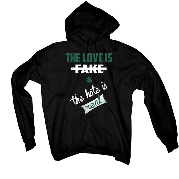 Air Jordan 1 High OG “Gorge Green” Black T-Shirt (Love is Fake)