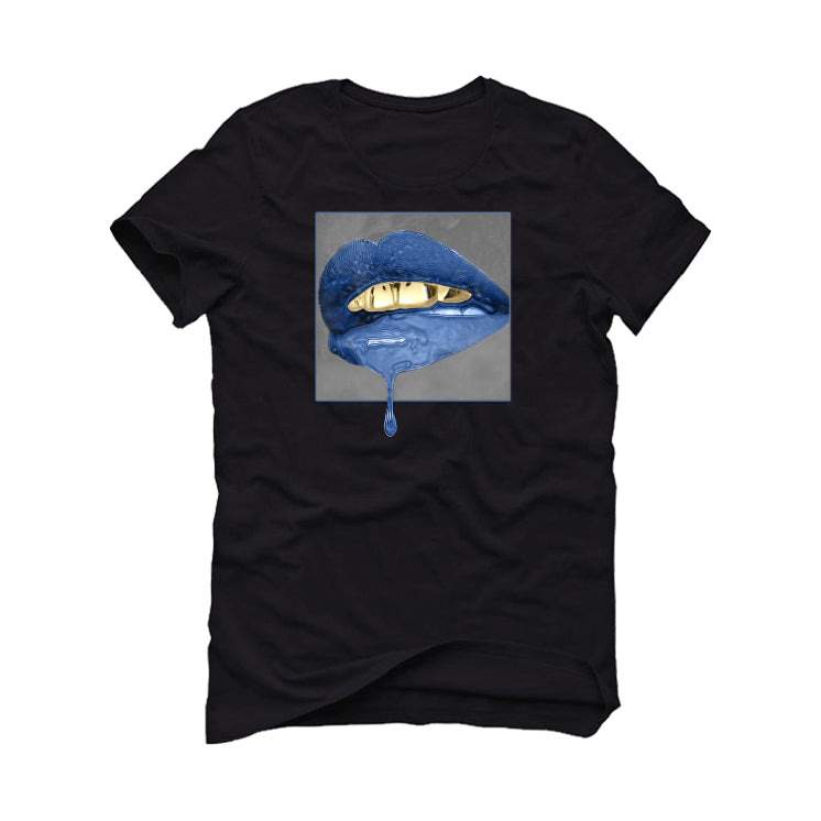 Air Jordan 1 Retro High OG “Denim” Black T-Shirt (LIPSTICK)