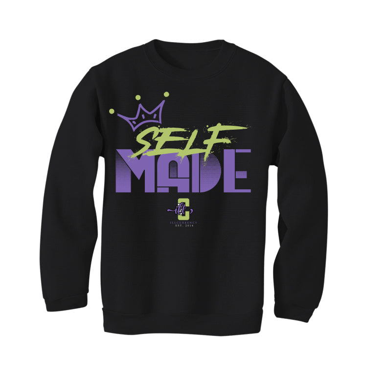 Air Jordan 4 “Canyon Purple” Black T-Shirt (Self Made)