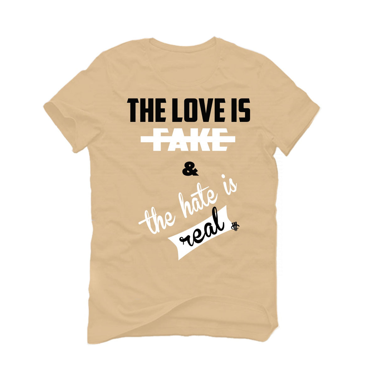 Air Jordan 13 “Wheat” | illcurrency Tan T-Shirt (Love is product image 2