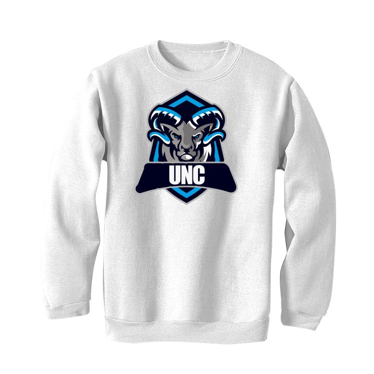 Air Jordan 1 "UNC Toe" | illcurrency White T-Shirt (RAMMED product image 4