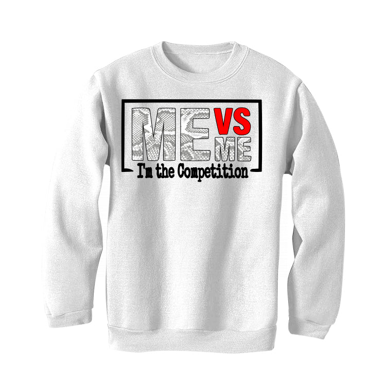 Air Jordan 2 “Python” | illcurrency White T-Shirt (Me vs Me) product image 4