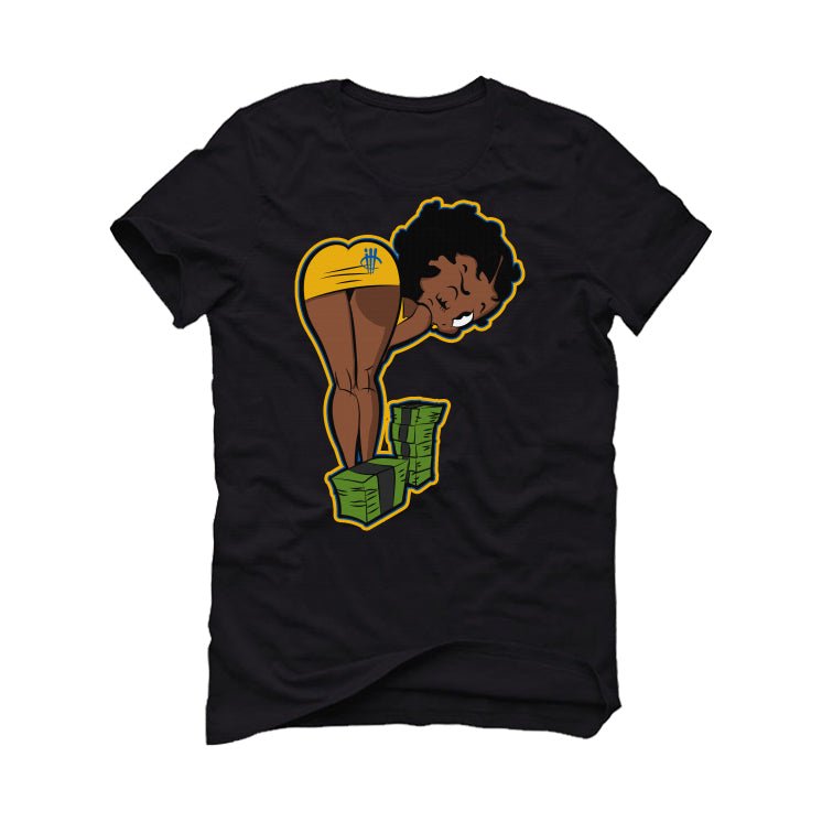 AIR JORDAN 14 LANEY |ILLCURRENCY Black T-Shirt (BOO) product image 2