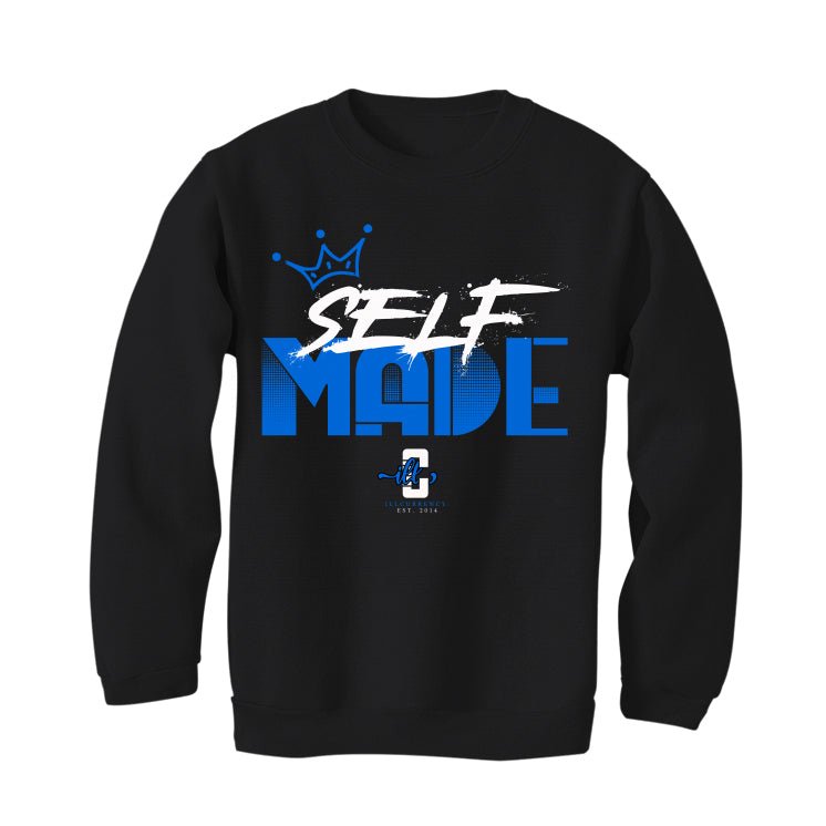 Air Jordan 1 Royal Reimagined | Illcurrency Black T-Shirt product image 4