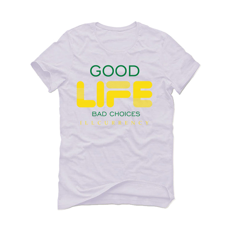 Nike Dunk Low “Reverse Brazil” White T-Shirt (Bad Choices) product image 2