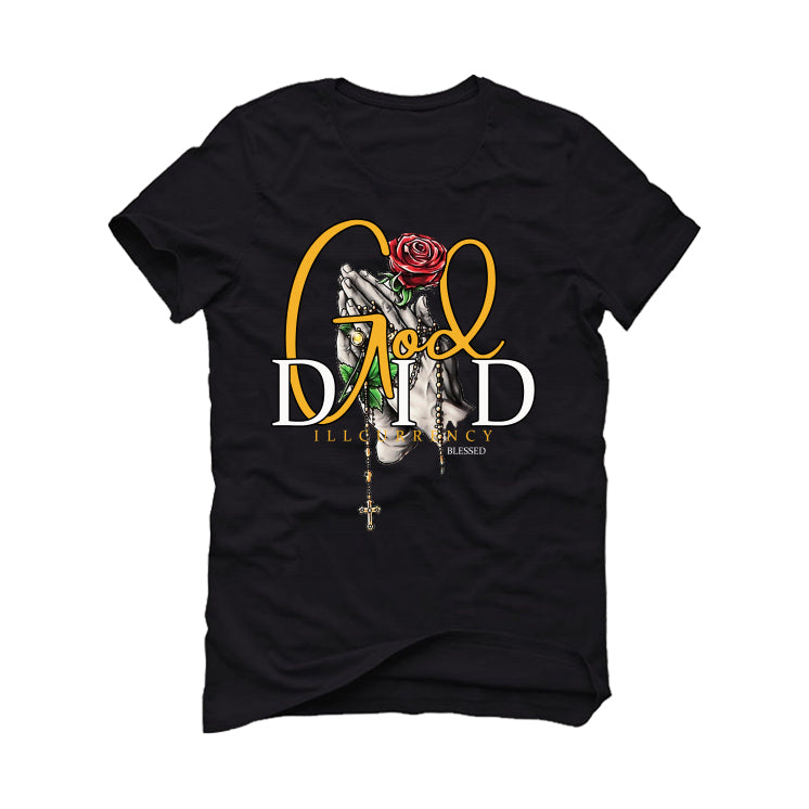 Air Jordan 14 “Light Ginger” Black T-Shirt (God Did)