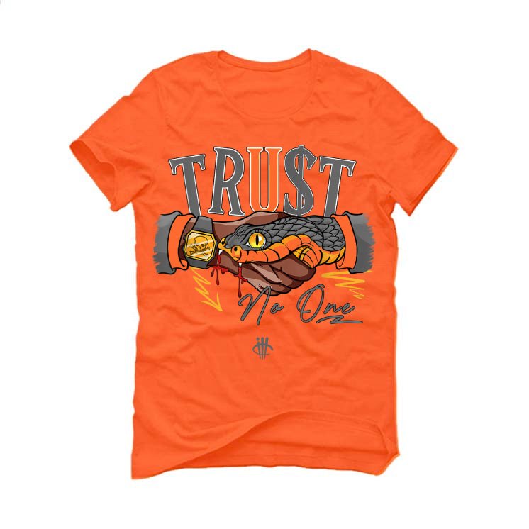 Air Jordan 3 Retro “Fear” | illcurrency Orange T-Shirt product image 2