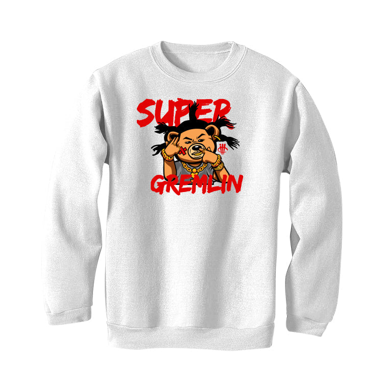 Air Jordan 9 “Fire Red” White T-Shirt (Super Gremlin)