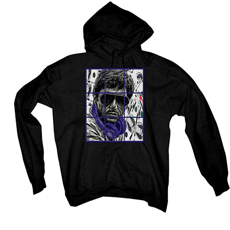 Air Jordan 12 Field Purple - Black T-Shirt (Pacino)