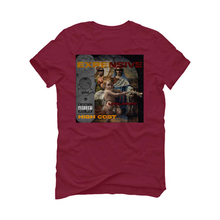 Nike Dunk Low ARIZONA STATE| ILLCURRENCY Maroon T-Shirt product image 2
