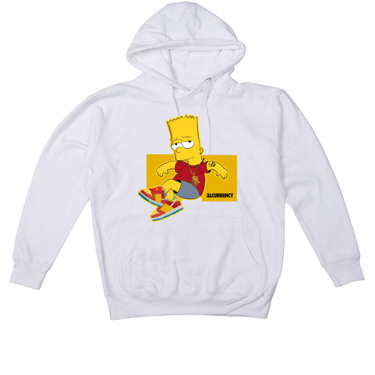 NIKE SB DUNK LOWS (Bart Simpson) | ILLCURRENCY White product image 3