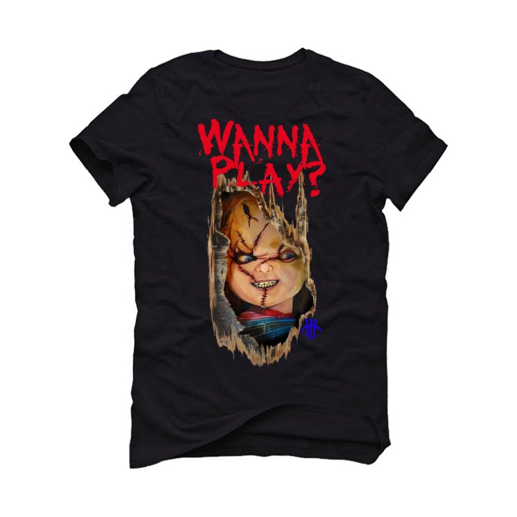 Air Jordan 8 “Playoffs” | illcurrency Black T-Shirt (Wanna product image 2