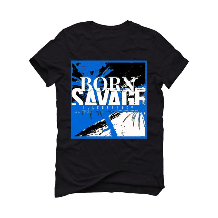 Air Jordan 1 Royal Reimagined | Illcurrency Black T-Shirt product image 2