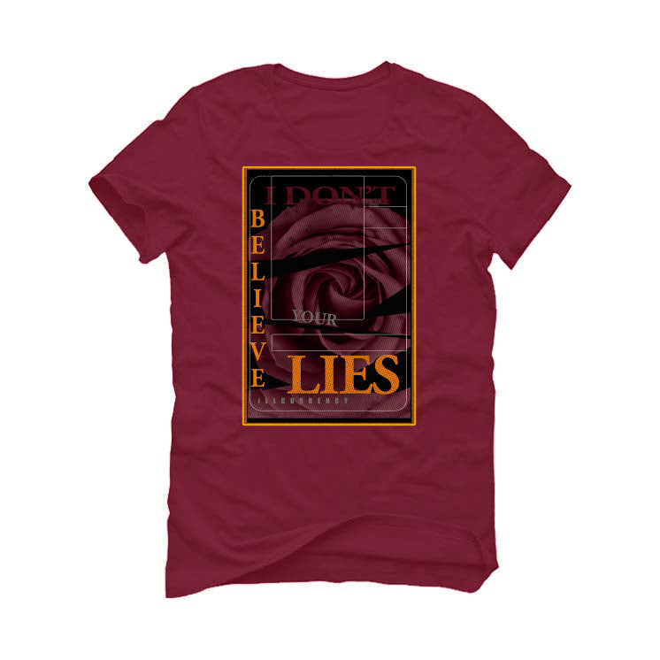 Nike Dunk Low ARIZONA STATE| ILLCURRENCY Maroon T-Shirt (I product image 2