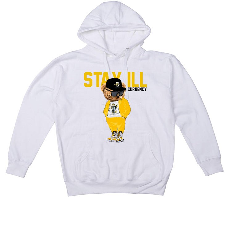 Air Jordan 6 Yellow Ochre | illcurrency White T-Shirt (Stay product image 3