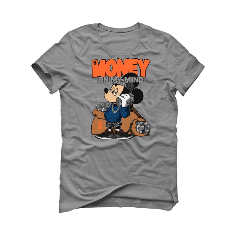 Air Jordan 3 Retro “Fear” | illcurrency Grey T-Shirt (money product image 2