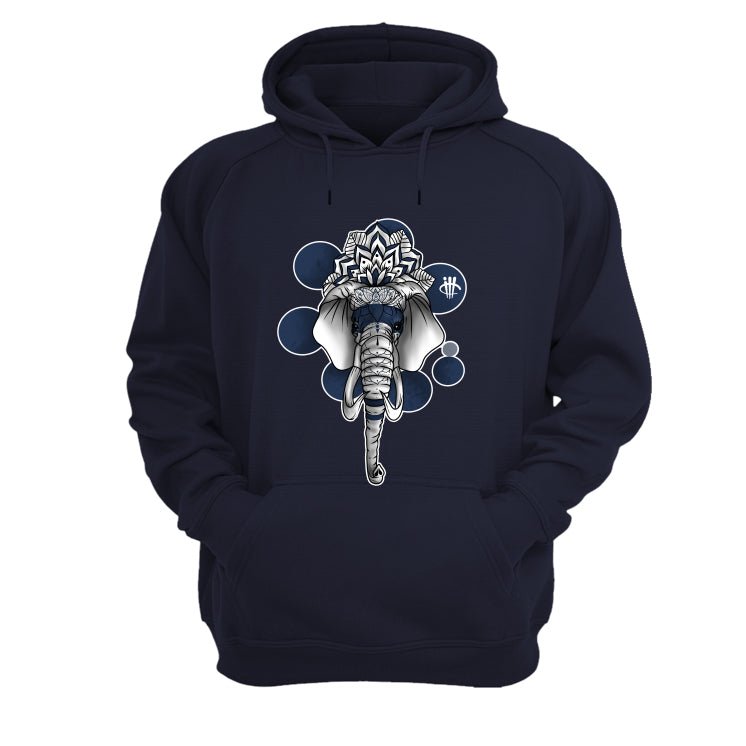 Air Jordan 5 “Georgetown” | illcurrency Navy Blue T-Shirt product image 3