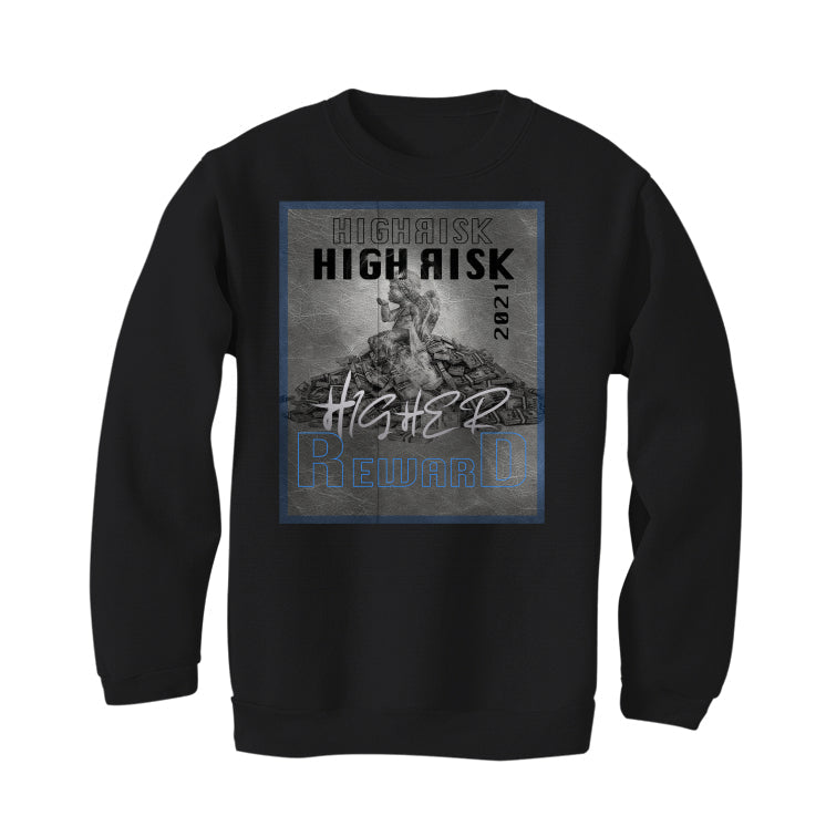 Air Jordan 1 High OG “True Blue” Black T-Shirt (HIGHER REWARD)