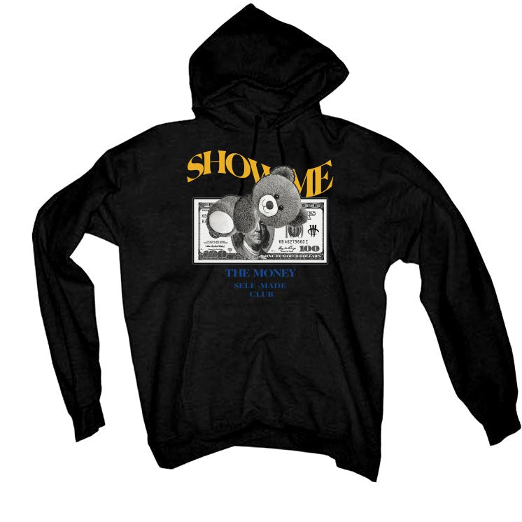 AIR JORDAN 14 LANEY |ILLCURRENCY Black T-Shirt (SHOW ME) product image 3