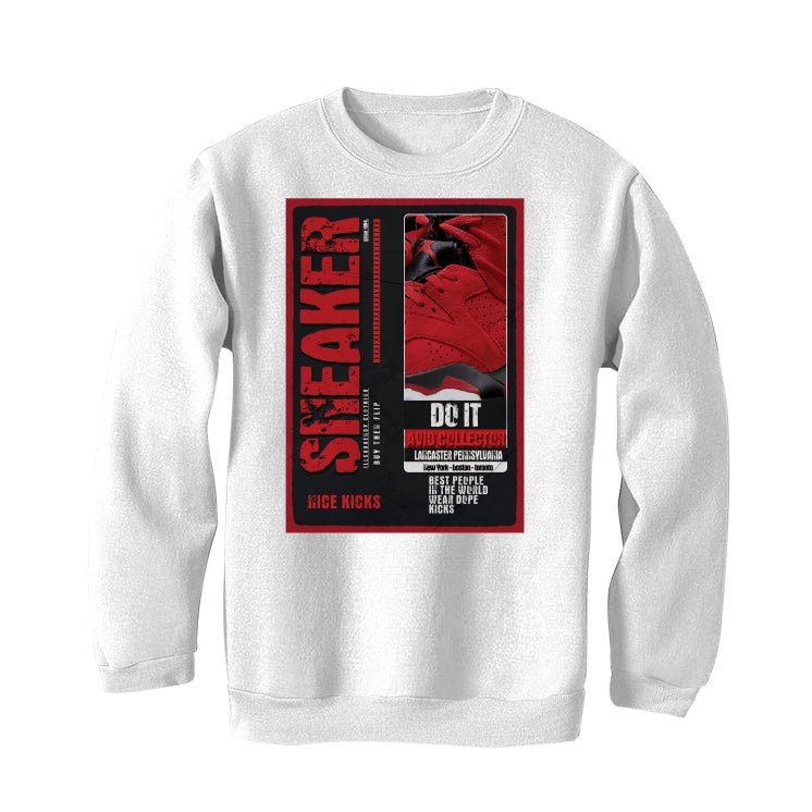 Air Jordan 6 “Toro Bravo” White T-Shirt (SNEAKER COLLECTOR)