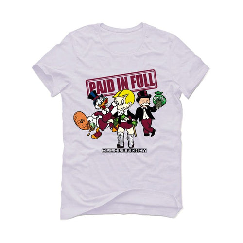 A Ma Maniére x Air Jordan 12 - White T-Shirt (Paid in Full) product image 2