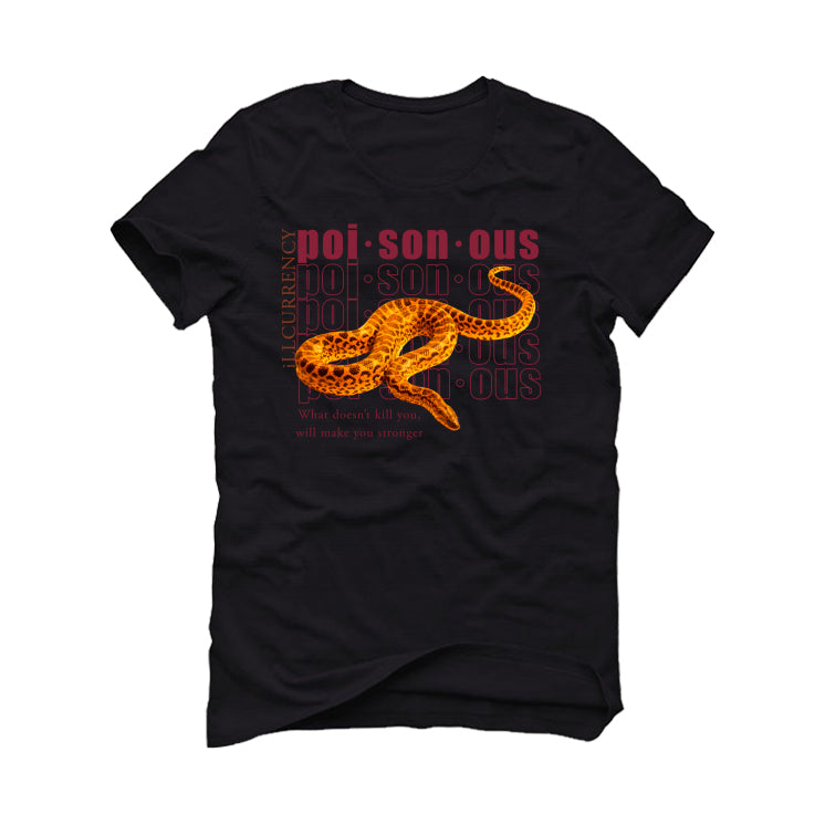 Air Jordan 7 “Black Olive” Black T-Shirt (POISONOUS)