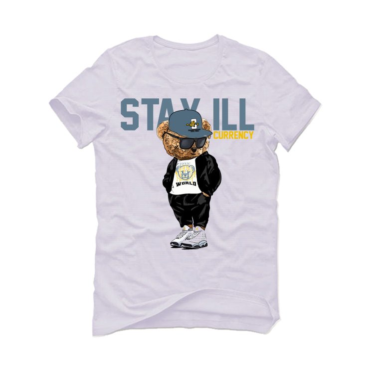 AIR JORDAN 13 “BLUE GREY” | illcurrency White T-Shirt (Stay product image 2