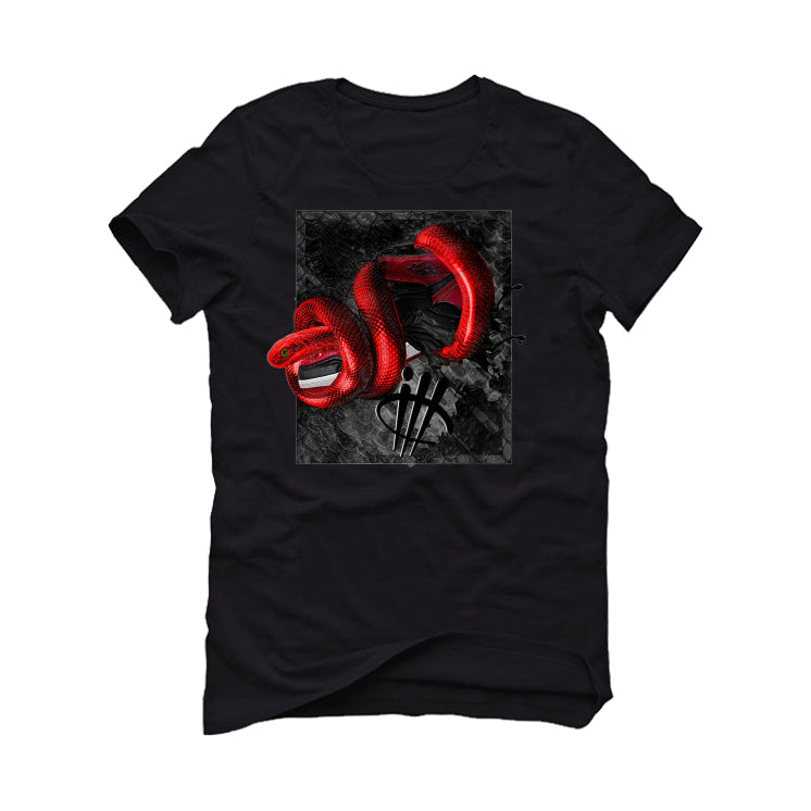 Air Jordan 1 Mid Bred 2022 | ILLCURRENCY Black T-Shirt product image 2