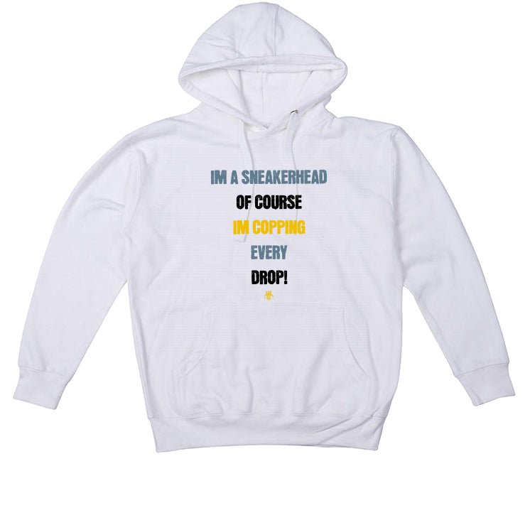 AIR JORDAN 13 “BLUE GREY” | illcurrency White T-Shirt (IM A product image 3