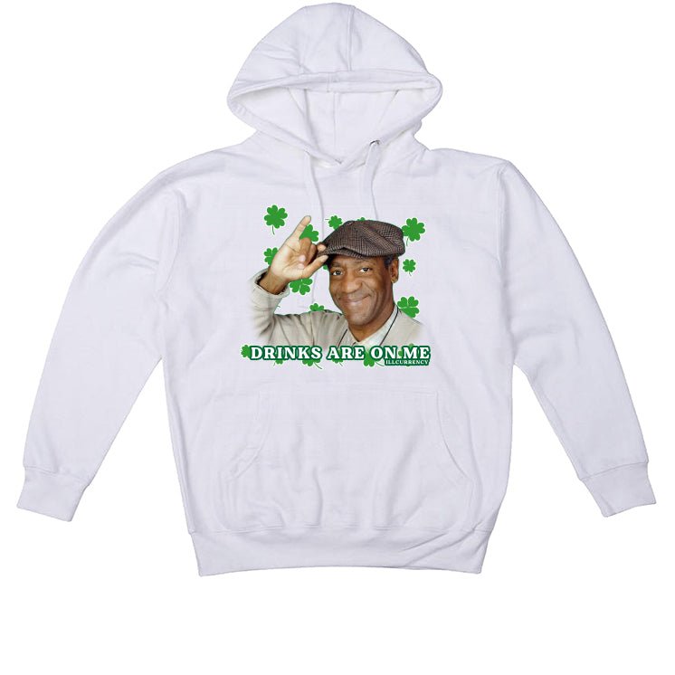 St. Pattys Collection White T-Shirt (Drinks are on me) product image 3