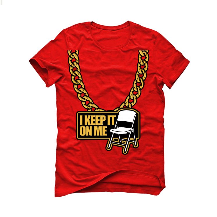 Air Jordan 8 “Playoffs” | illcurrency Red T-Shirt (KEEP IT product image 2
