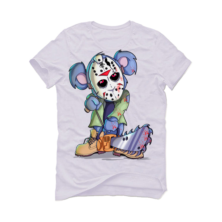 Timberland White T-Shirt (Teddy Chainsaw) product image 2