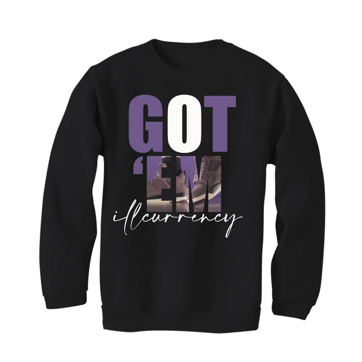 A Ma Maniere x Air Jordan 4 SP "Violet Ore" Black T-Shirt product image 4