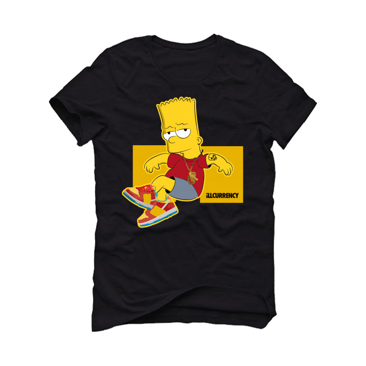 NIKE SB DUNK LOWS (Bart Simpson) | ILLCURRENCY Black product image 2