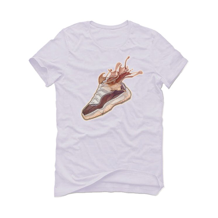 Air Jordan 11 WMNS “Neapolitan” | illcurrency White T-Shirt product image 2