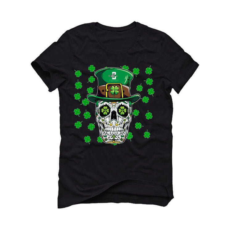 St. Pattys Collection Black T-Shirt (St cool skeleton) product image 2
