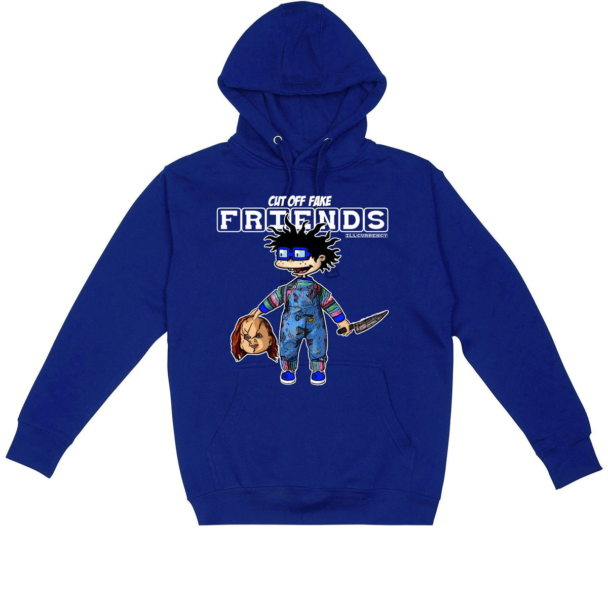 Air Jordan 2 Low Varsity Royal - Royal Blue T-Shirt (Cut off fake friends)