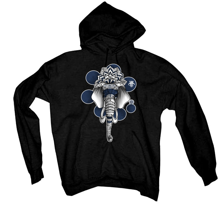 Air Jordan 5 “Georgetown” | illcurrency Black T-Shirt product image 3