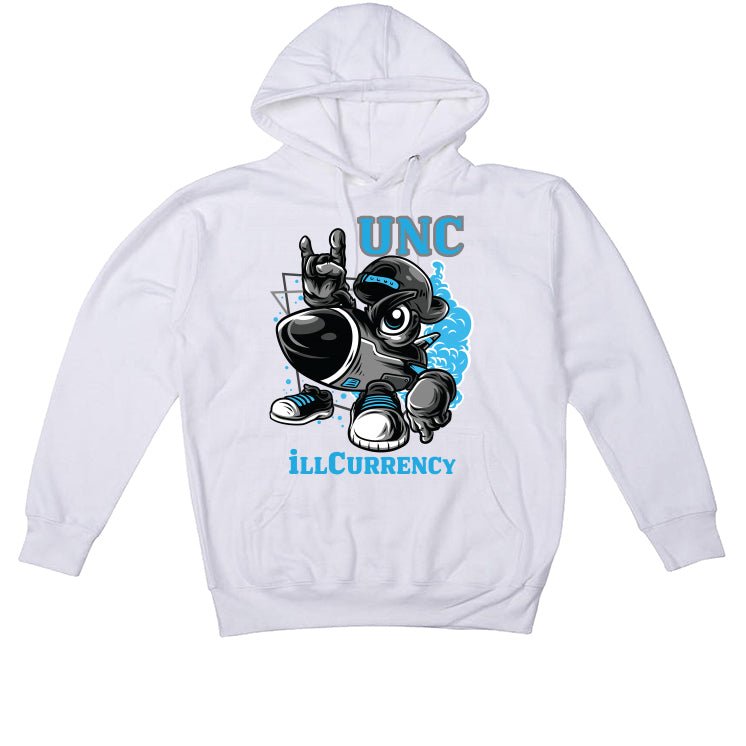 Air Jordan 1 "UNC Toe" | illcurrency White T-Shirt ROCKS) product image 3