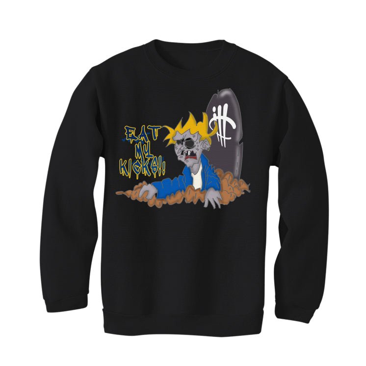 AIR JORDAN 14 LANEY |ILLCURRENCY Black T-Shirt (EAT MY product image 4