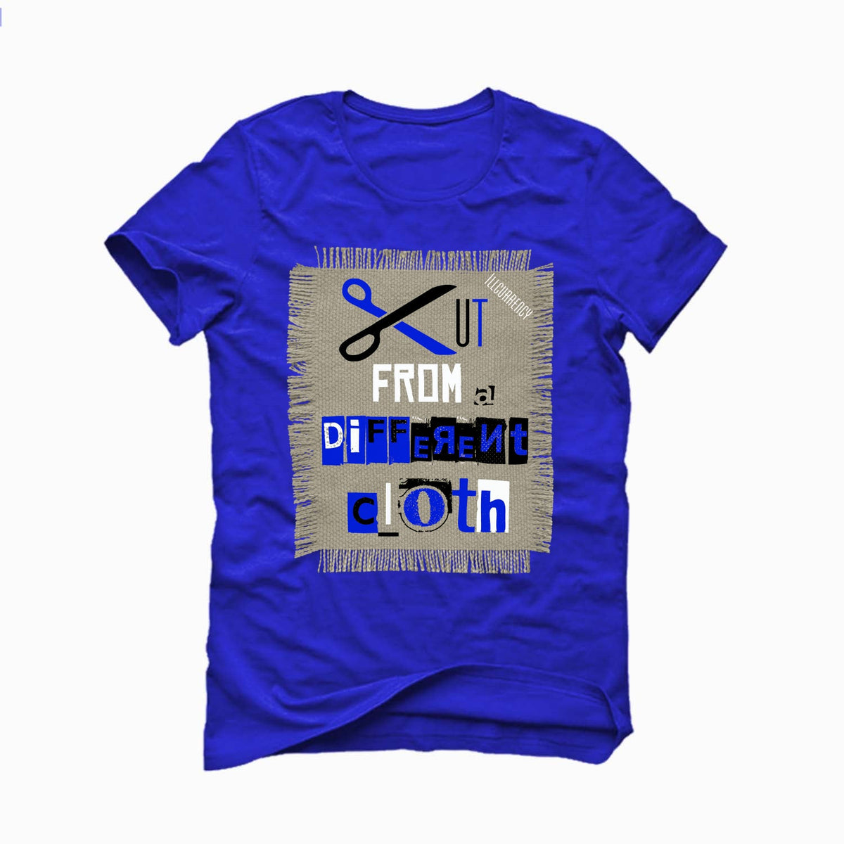 Air Jordan 2 Low Varsity Royal - Royal Blue T-Shirt (Cut from a different cloth)