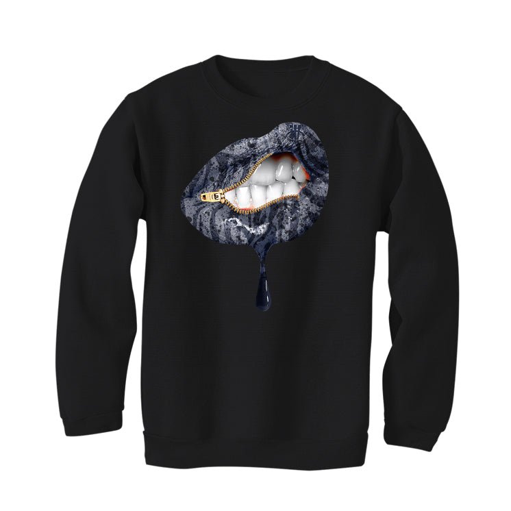 AIR JORDAN 3 “WHITE NAVY”| ILLCURRENCY Black T-Shirt (LIPS product image 4