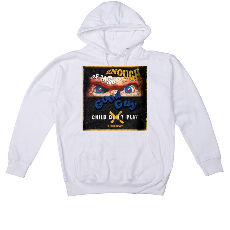 AIR JORDAN 14 LANEY |ILLCURRENCY White T-Shirt (ENOUGH OF product image 3