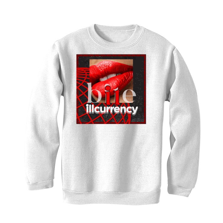 Air Jordan 13 Retro “Black Flint”| ILLCURRENCY White T-Shirt (BITE IT)