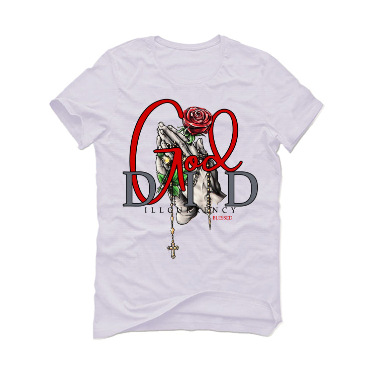 Air Jordan 3 “Fire Red” OG White T-Shirt (God Did)