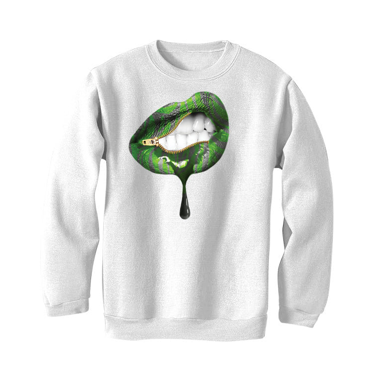 Air Jordan 5 Green Bean White T-Shirt (LIPS UNSEALED) product image 4