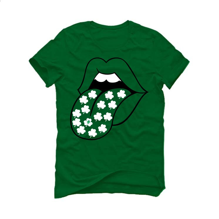 St. Pattys Collection Pine Green T-Shirt (Shamrock Tongue) product image 2