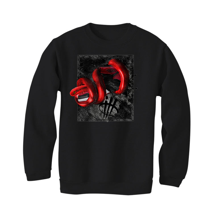 Air Jordan 1 Mid Bred 2022 | ILLCURRENCY Black T-Shirt product image 4