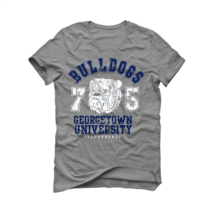 Air Jordan 5 “Georgetown” | illcurrency Grey T-Shirt product image 2
