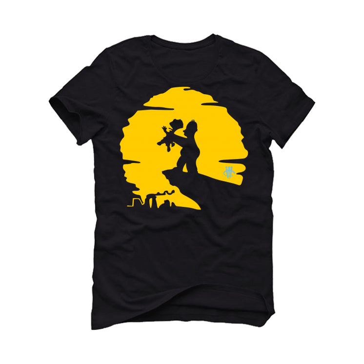 Nike SB Dunk Low "Homer Simpson" Black T-Shirt (Choke Em)